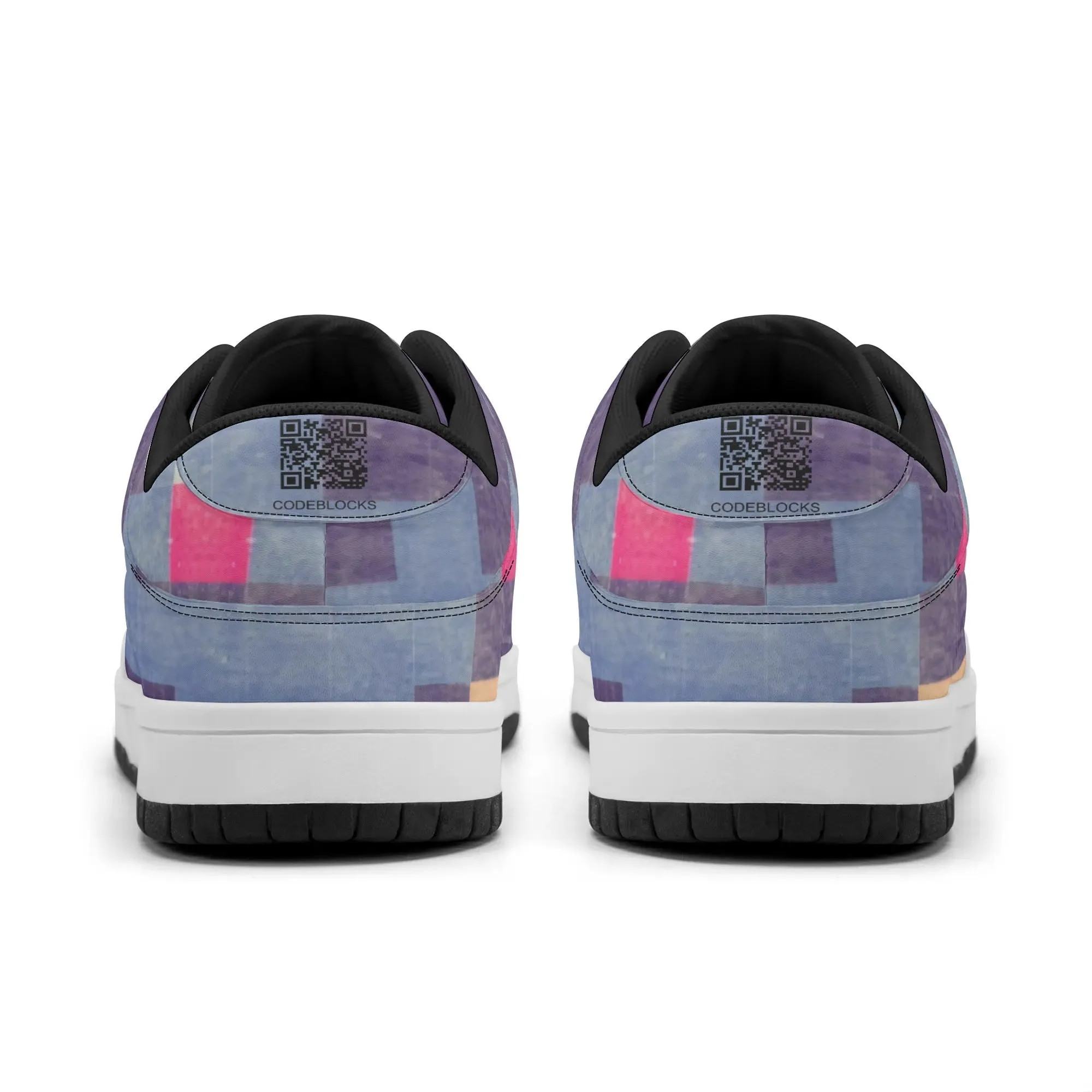 Mens Dunk Stylish Low Top Leather Sneakers