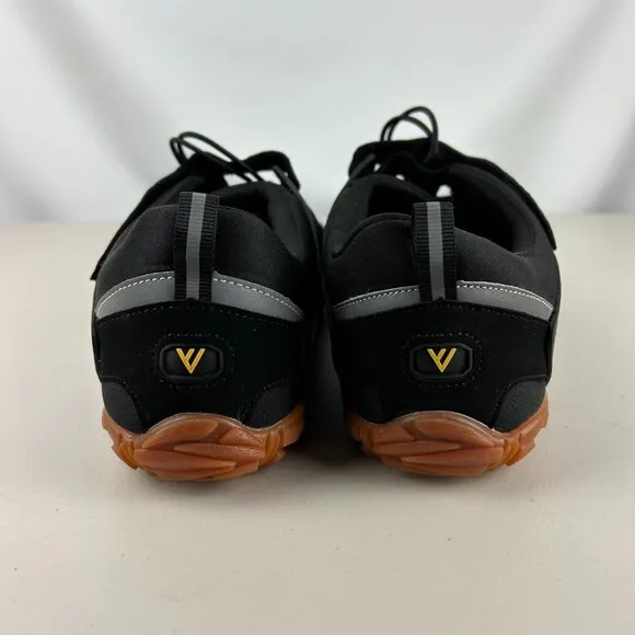 Men's Joomra Sports Black Slip On Rubber Sole Hiking Trail Running Shoe Sz: 46