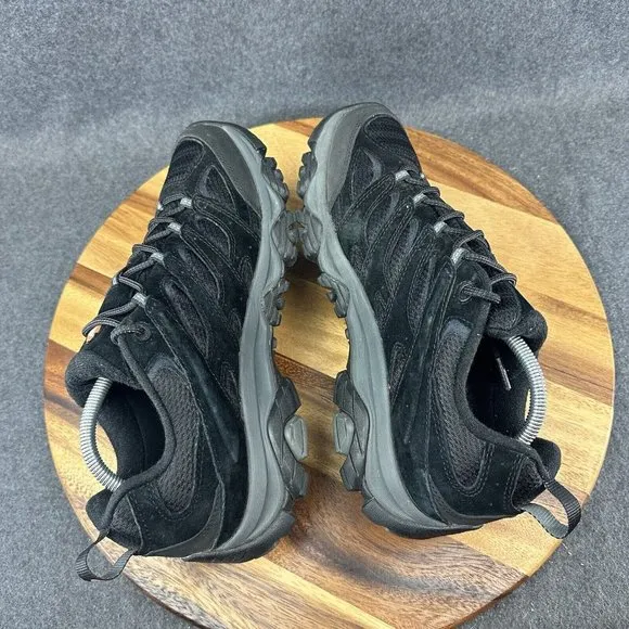 Mens Merrell Moab 3 Waterproof Hiking Shoes Black Leather/Mesh J036551 Size 11