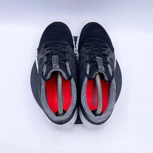 Men's New Balance MX66MB2 Flexonic Black/White Lace-up Running Shoes Size 8.5D