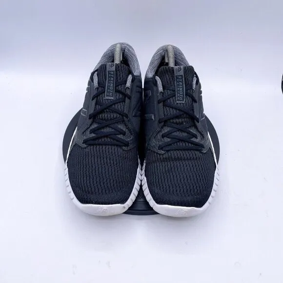 Men's New Balance MX66MB2 Flexonic Black/White Lace-up Running Shoes Size 8.5D