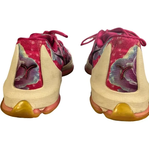 Men's Nike KD 8 EP Aunt Pearl Size 10.5 Color Vivid Pink/Black-Hyper Turquoise