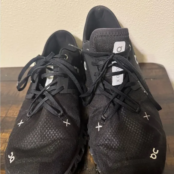 Mens On Cloud X 2.0 Textile running shoes Black 10.5