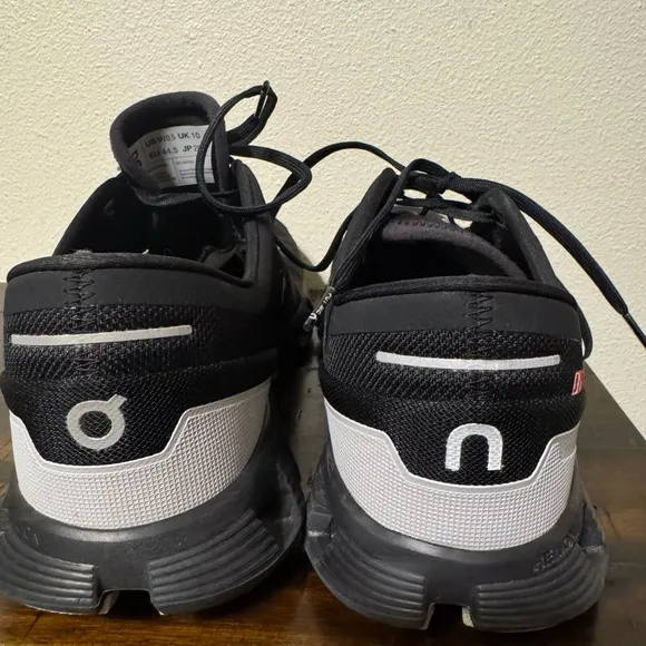 Mens On Cloud X 2.0 Textile running shoes Black 10.5