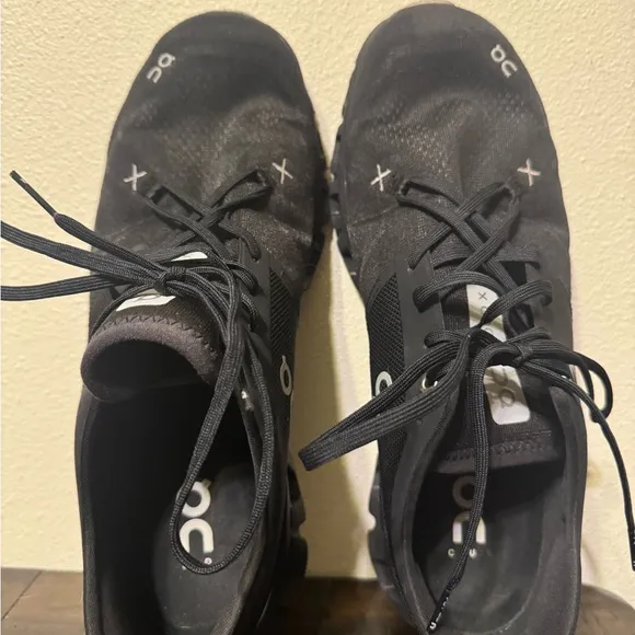 Mens On Cloud X 2.0 Textile running shoes Black 10.5
