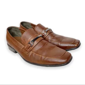Men's Perry Ellis Portfolio Brown Stewart Shoes 9