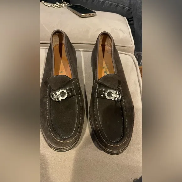Men's Salvatore ferragamo Brown LoafersUsed in very good condition