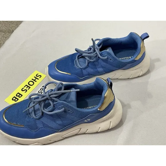 Mens Sports Illustrated Cushioned Ultra Light 9 M Blue Lace Up Sneakers