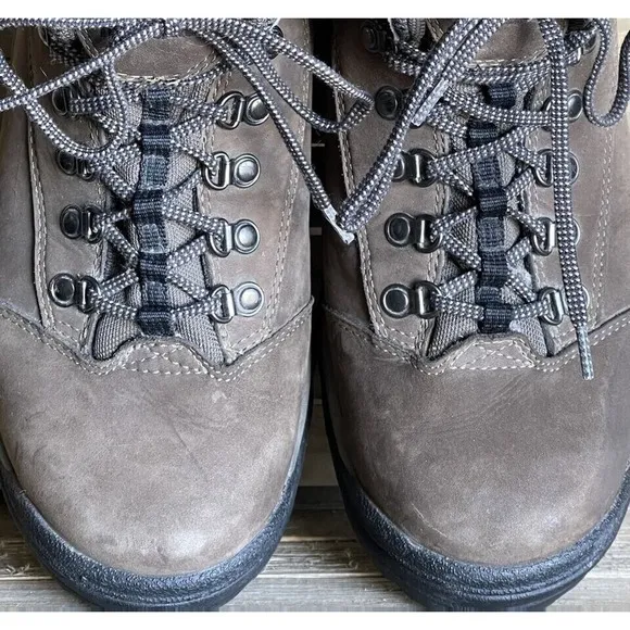 Mens Timberland Brown Leather Waterproof‎ Athletic Hiking Boots Shoes Size 12 M