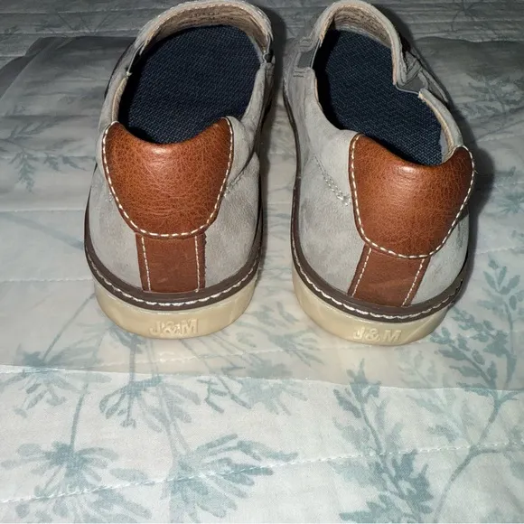 Mens Woven Slip On Shoes - Gray