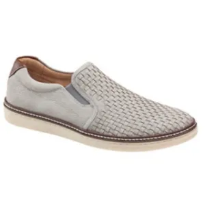 Mens Woven Slip On Shoes - Gray