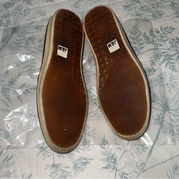 Mens Woven Slip On Shoes - Gray