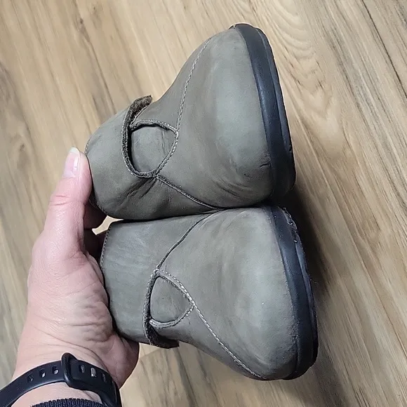 Mephisto Air-Jet Grey Leather Shoes