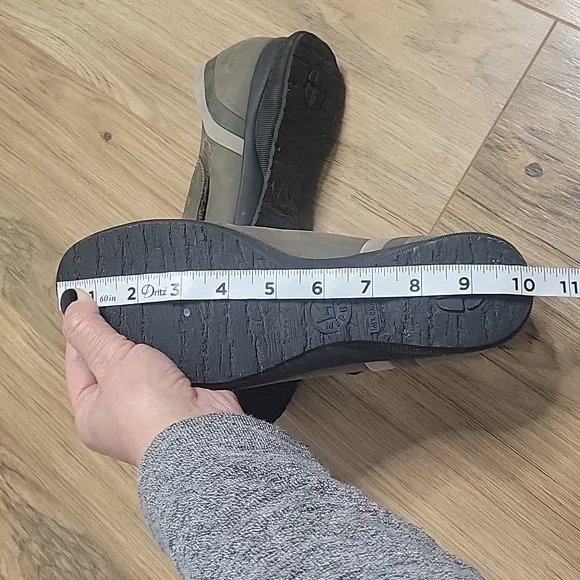 Mephisto Air-Jet Grey Leather Shoes