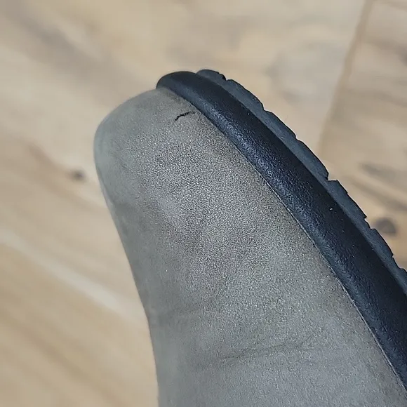 Mephisto Air-Jet Grey Leather Shoes