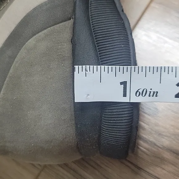 Mephisto Air-Jet Grey Leather Shoes