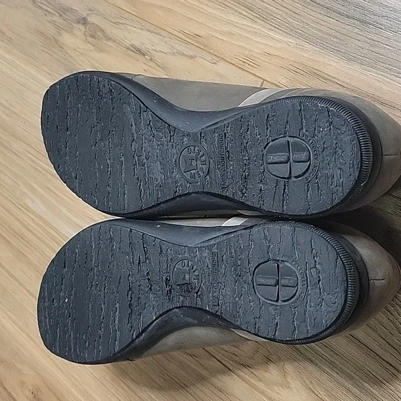 Mephisto Air-Jet Grey Leather Shoes