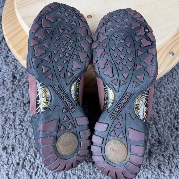 Mephisto Allrounder Sneaker Womens 7.5  Waterproof Suede Leather Fina-Tex Shoes