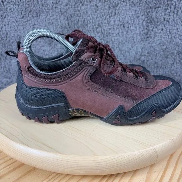 Mephisto Allrounder Sneaker Womens 7.5  Waterproof Suede Leather Fina-Tex Shoes