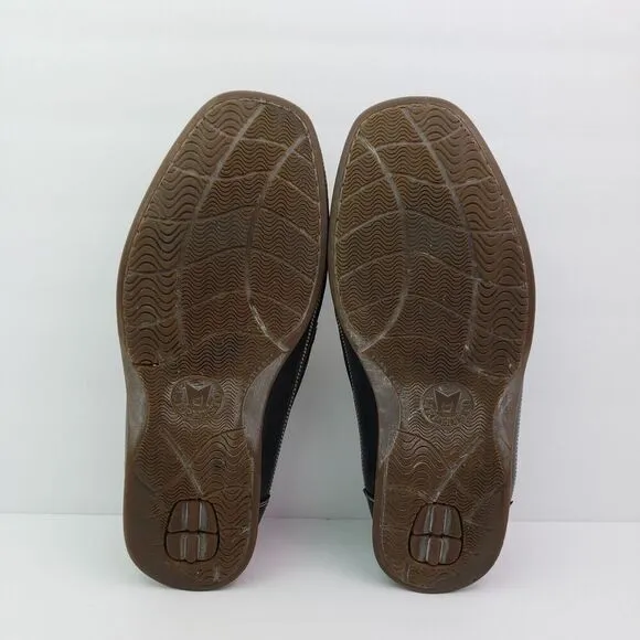 Mephisto Cool Air Mens Size 9 Brown Leather Slip On Comfort Loafer Shoes
