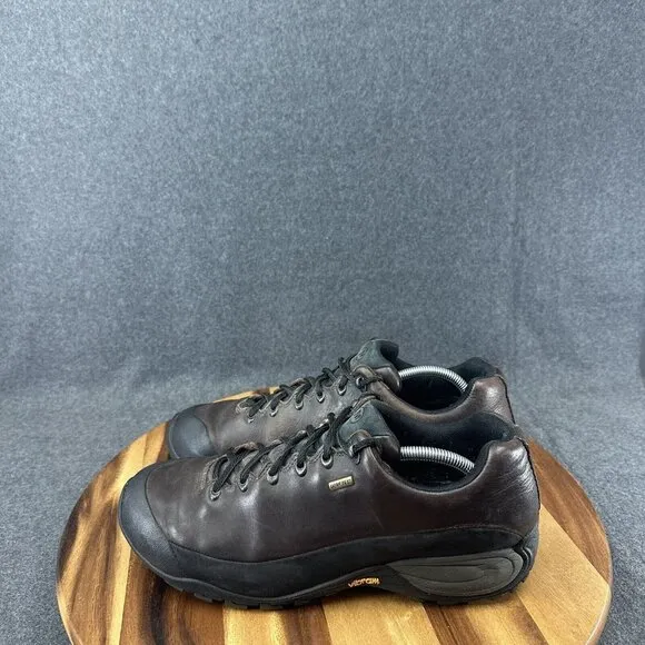 Merrell Chameleon Trek Gore-Tex Vibram Men's Brown Leather Hiking Shoes Sz 12