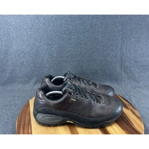 Merrell Chameleon Trek Gore-Tex Vibram Men's Brown Leather Hiking Shoes Sz 12