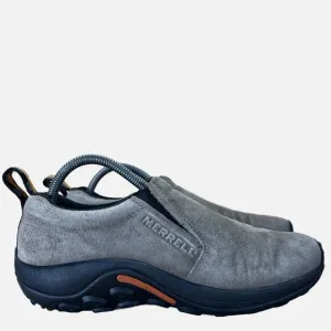 Merrell JUNGLE MOC Mens Size 8.5 Slip-On Shoes Clogs Gunsmoke Suede J60787