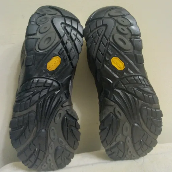 Merrell Men's Brown Hiking Shoes Boots Beluga Size 9