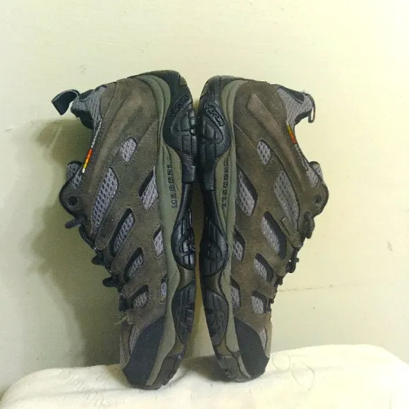 Merrell Men's Brown Hiking Shoes Boots Beluga Size 9