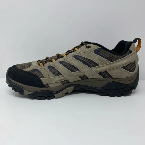 Merrell Mens Moab 2 Walnut Ventilator Hiking Shoes Sneakers J06011 Size 11.5 New