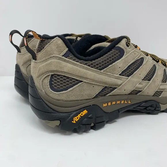 Merrell Mens Moab 2 Walnut Ventilator Hiking Shoes Sneakers J06011 Size 11.5 New