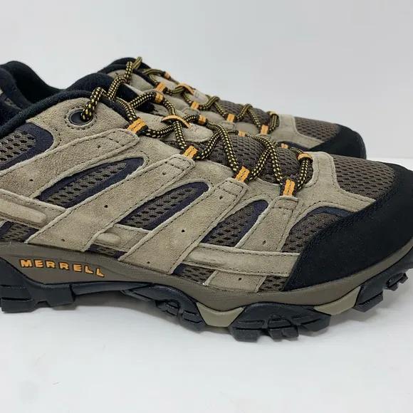 Merrell Mens Moab 2 Walnut Ventilator Hiking Shoes Sneakers J06011 Size 11.5 New