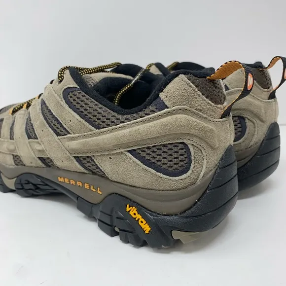 Merrell Mens Moab 2 Walnut Ventilator Hiking Shoes Sneakers J06011 Size 11.5 New