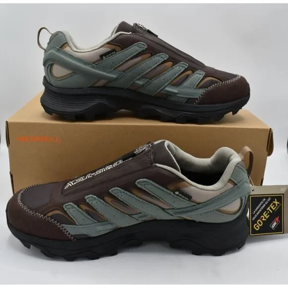 Merrell Mens Size 14 MOAB Speed Zip GTX Gore-Tex Waterproof Hiking Shoes