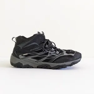 Merrell ML-B Moab FST Mid Waterproof Black Sneakers Boots Size 5.5M MY57967
