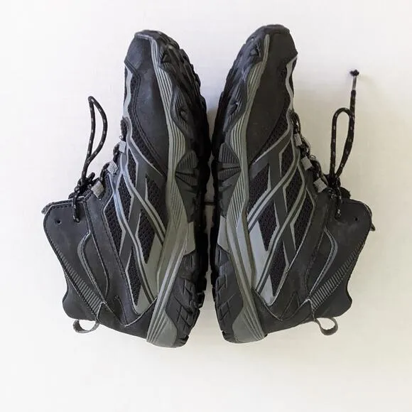 Merrell ML-B Moab FST Mid Waterproof Black Sneakers Boots Size 5.5M MY57967