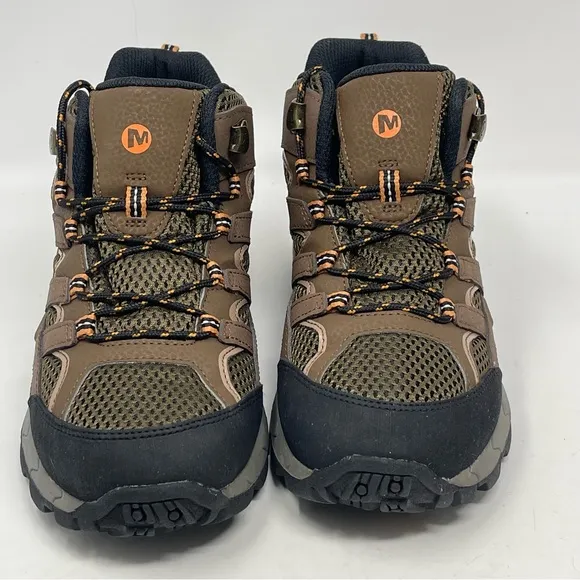 Merrell Moab 2 Mid Boots Big Kids 6.5 M Brown Leather Waterproof MK261204 New
