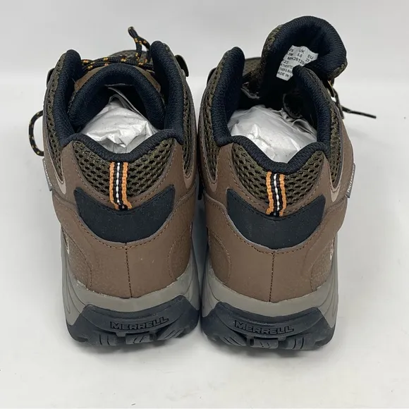 Merrell Moab 2 Mid Boots Big Kids 6.5 M Brown Leather Waterproof MK261204 New