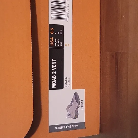 Merrell Moab 2 Vent 8.5 hiking shoes