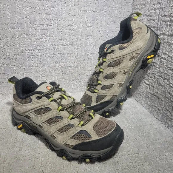Merrell Moab 3 Men's Size 8 US Brown Suede Vibram Sole Hiking Shoes J06011W