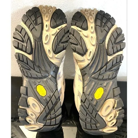 Merrell Womens Moab 2 Vent J06018 Aluminum Marlin Hiking Shoes Size US 9.5 M.