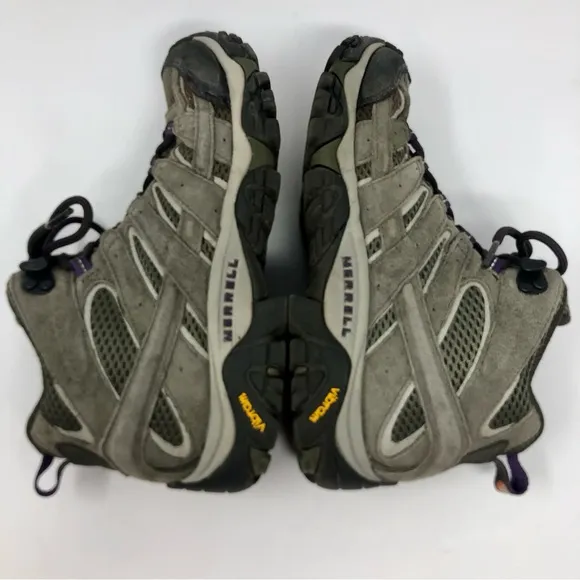 Merrell Women's Moab 2 Ventilator Mid Hiking Shoes Ankle Boots Suede Leather