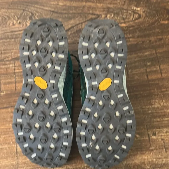 MERRELL WOMEN'S MOAB FLIGHT TRAIL SHOES GREEN BLACK PINK SIZE 7 1/2