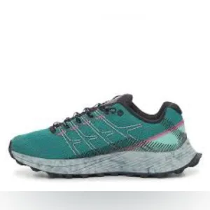 MERRELL WOMEN'S MOAB FLIGHT TRAIL SHOES GREEN BLACK PINK SIZE 7 1/2