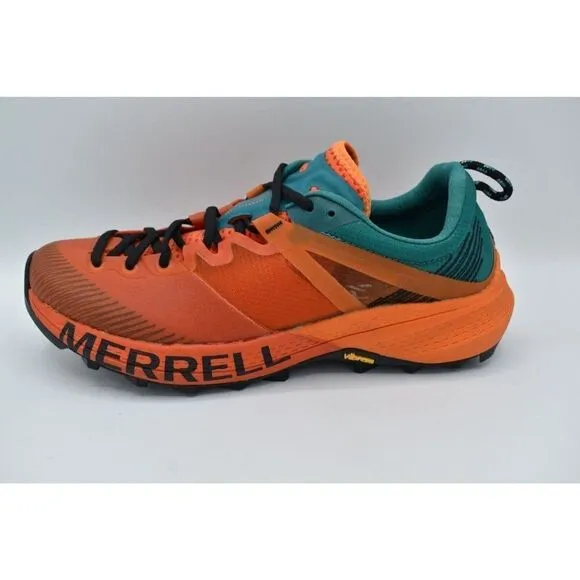 Merrell Womens Size 7.5 MTL MQM Tangerine Mineral Outdoors Hiking Shoes Sneakers