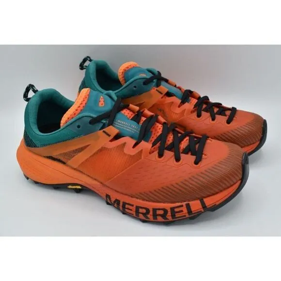 Merrell Womens Size 7.5 MTL MQM Tangerine Mineral Outdoors Hiking Shoes Sneakers