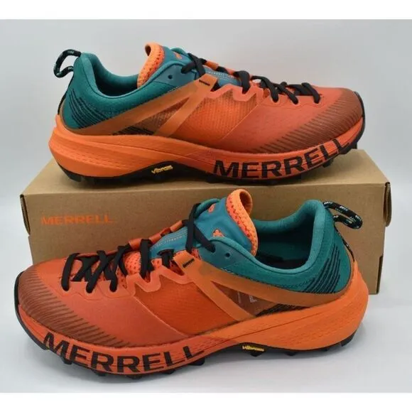 Merrell Womens Size 7.5 MTL MQM Tangerine Mineral Outdoors Hiking Shoes Sneakers