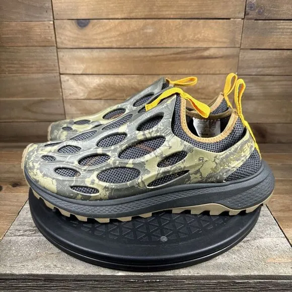 Merrell Mens Size US 9 Hydro Runner Water Sports Athletic Camo Green Shoes