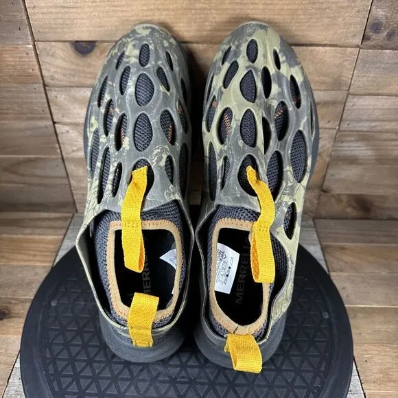 Merrell Mens Size US 9 Hydro Runner Water Sports Athletic Camo Green Shoes