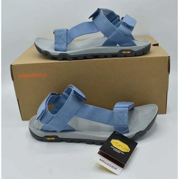 Merrell Womens Size 8 Breakwater Stonewash Blue Strap Shoes Sandals